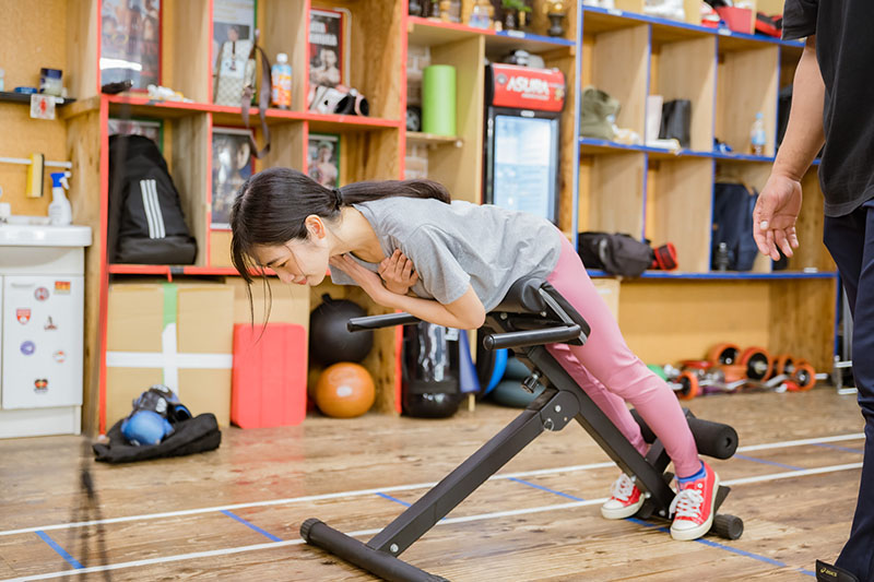 フィジカルトレーニングで全身を鍛える